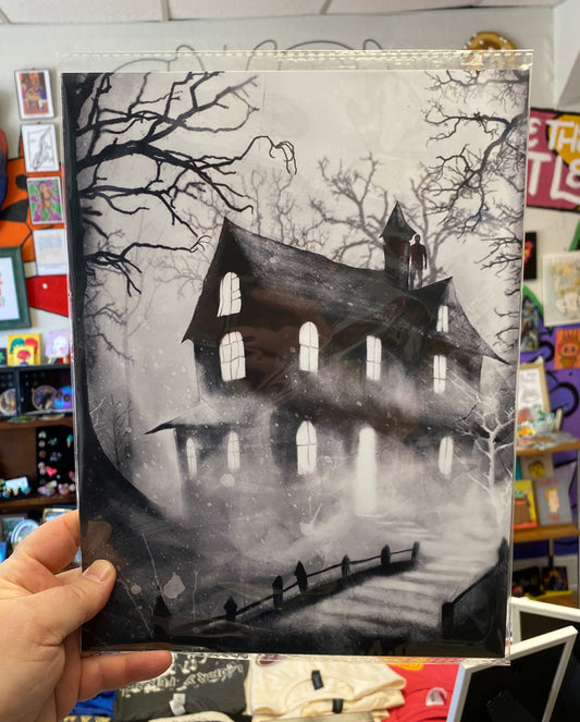 A Watcher on the House |12X9 Print