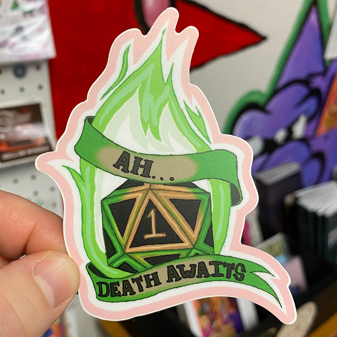 Death Awaits | Sticker