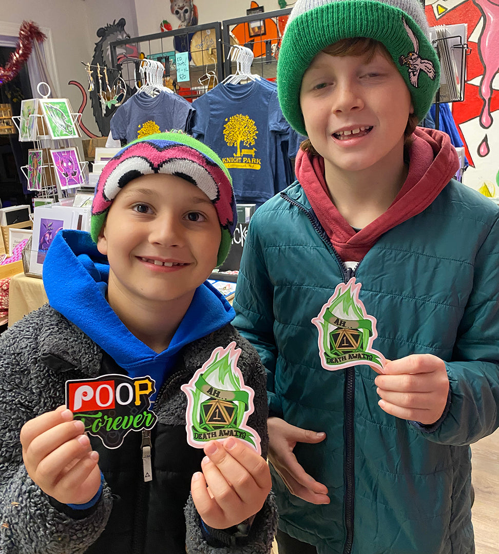 Death Awaits | Sticker