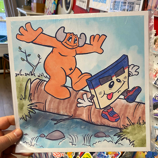 El Toro Log Walking | 10x10 Print