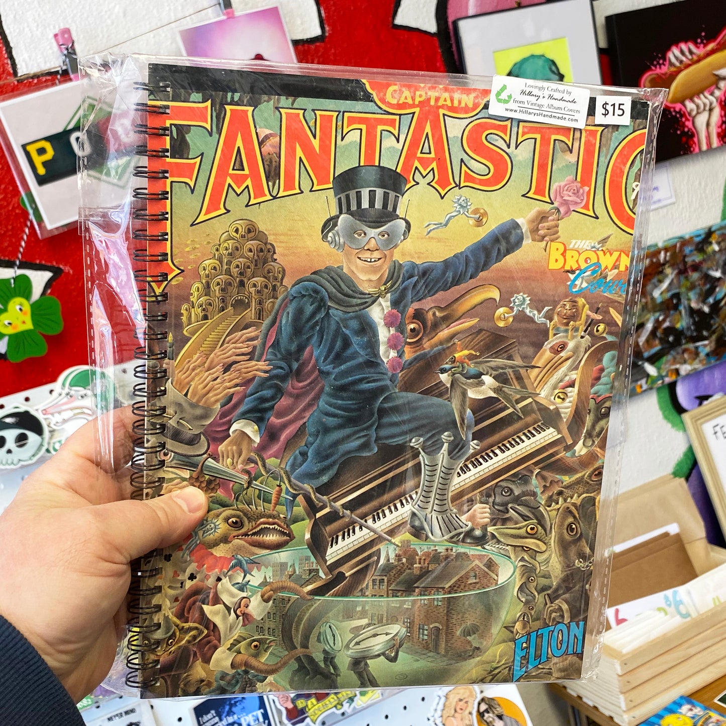 Elton John; Captain Fantastic | Record Album Notebook