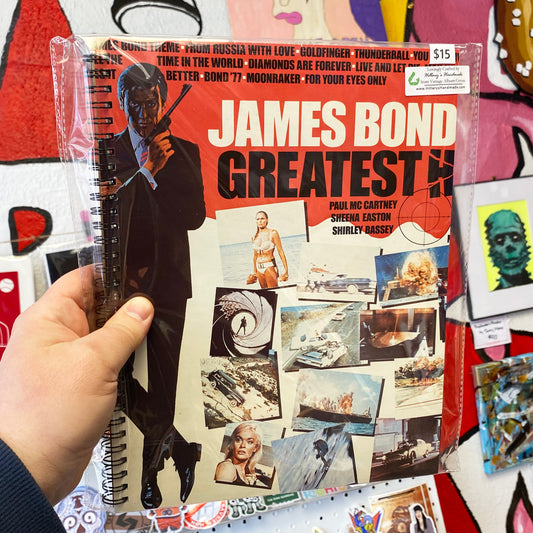 James Bond Greatest Hits | Record Album Notebook