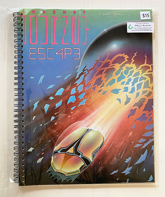 Journey - Escape | Record Album Notebook