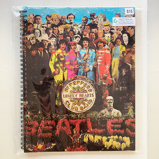 Beatles Sgt Pepper's | Record Album Notebook