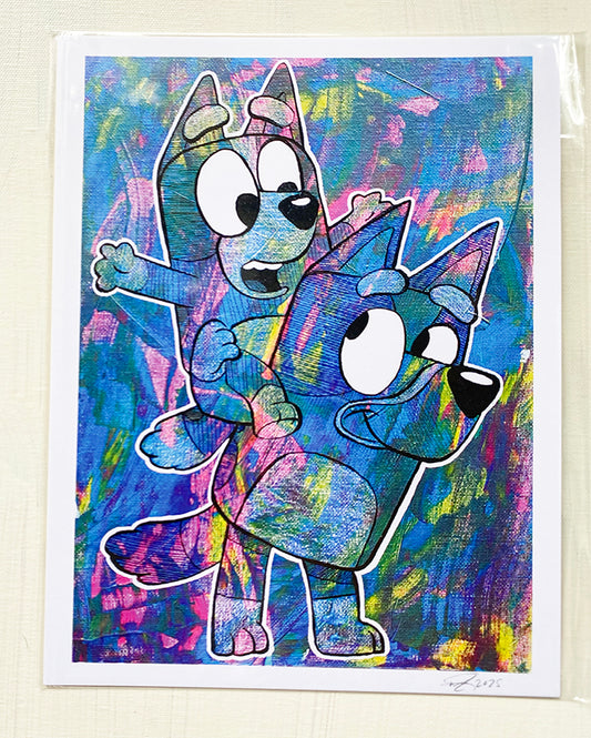 Bluey | 5x7 Print