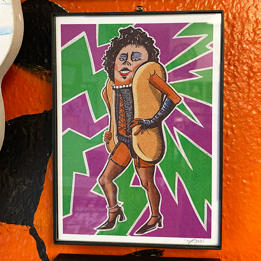 FRAMED Dr Frank-n-Furter | 5x7 Print