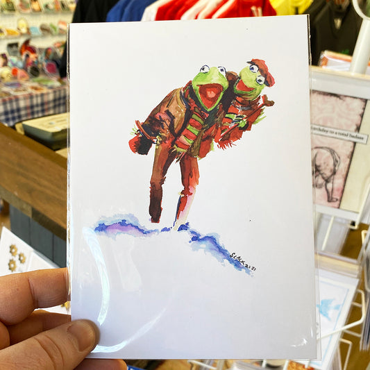 Kermit and Robin | 5x7 Print