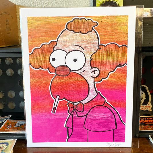 Krusty | 8x11 Print