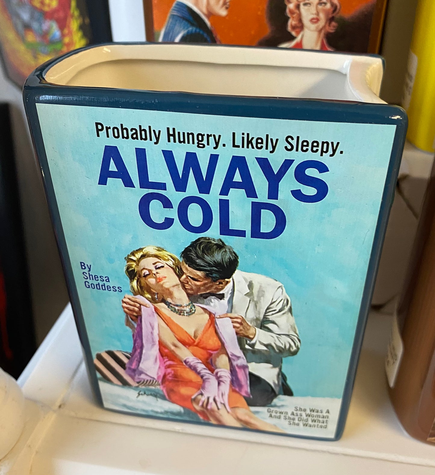 Always Cold | Book Vase