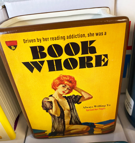 Book Whore | Book Vase