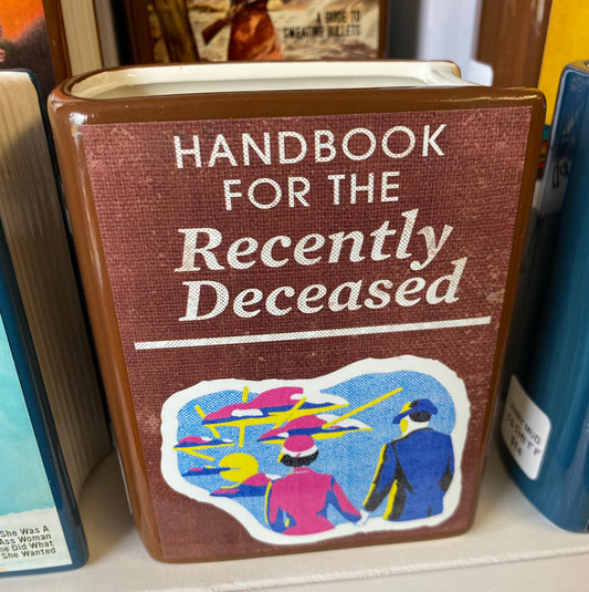 Handbook for the Recently Deceased | Book Vase
