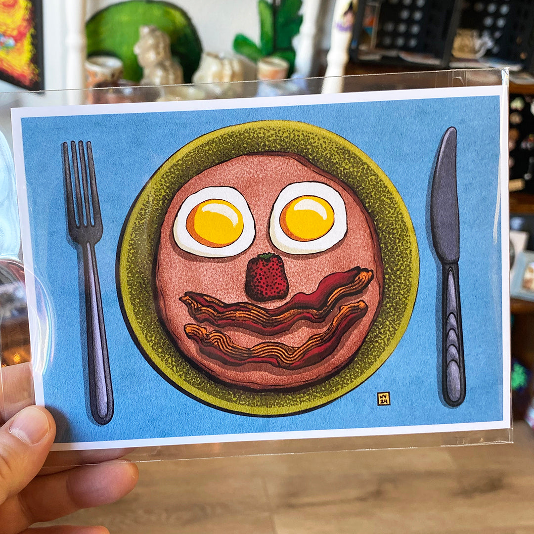 Pancake Face; Pee Wee's Big Adventure | 5x7 Print