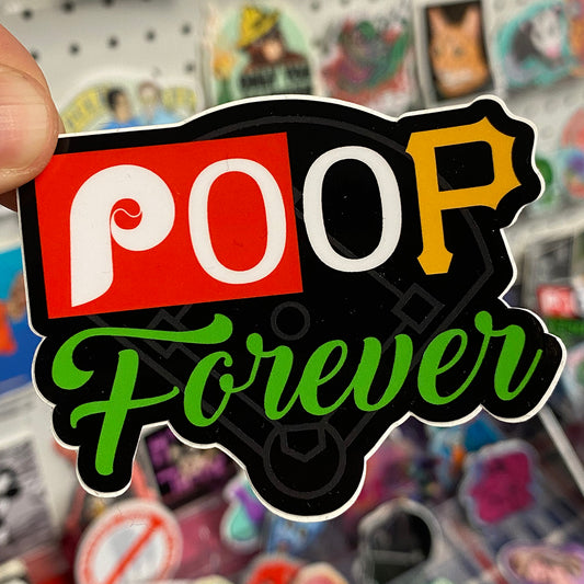 POOP Scoreboard Forever | Sticker