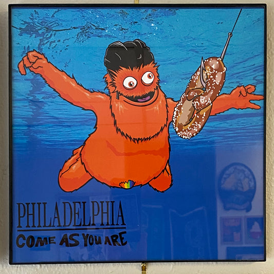 FRAMED Gritty "Come As You Are" LP Cover | 12 x12 Print