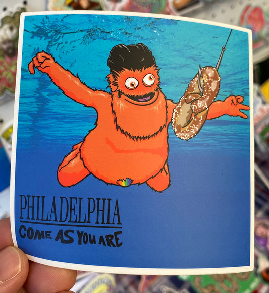 "Come As You Are" LP Cover | Sticker