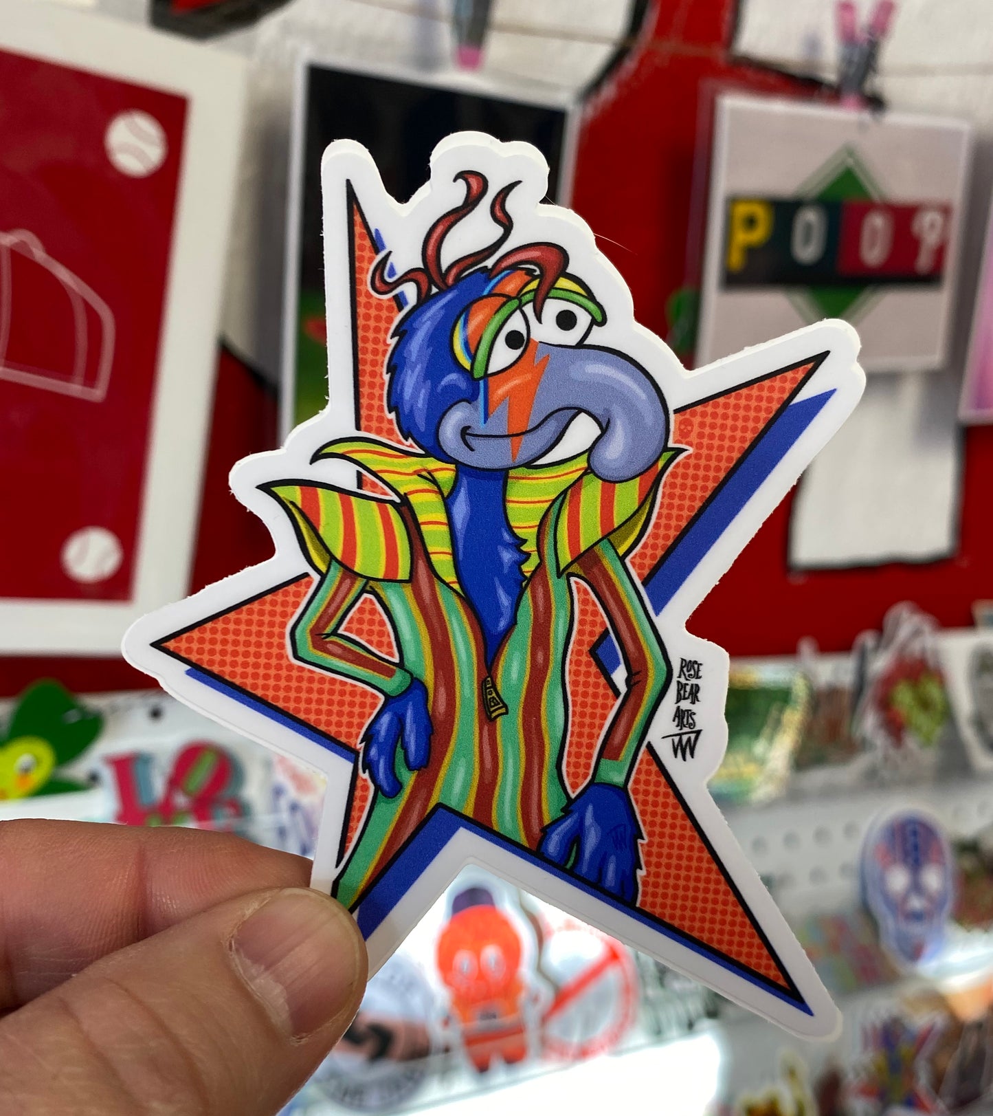 Gonzo Bowie | Sticker