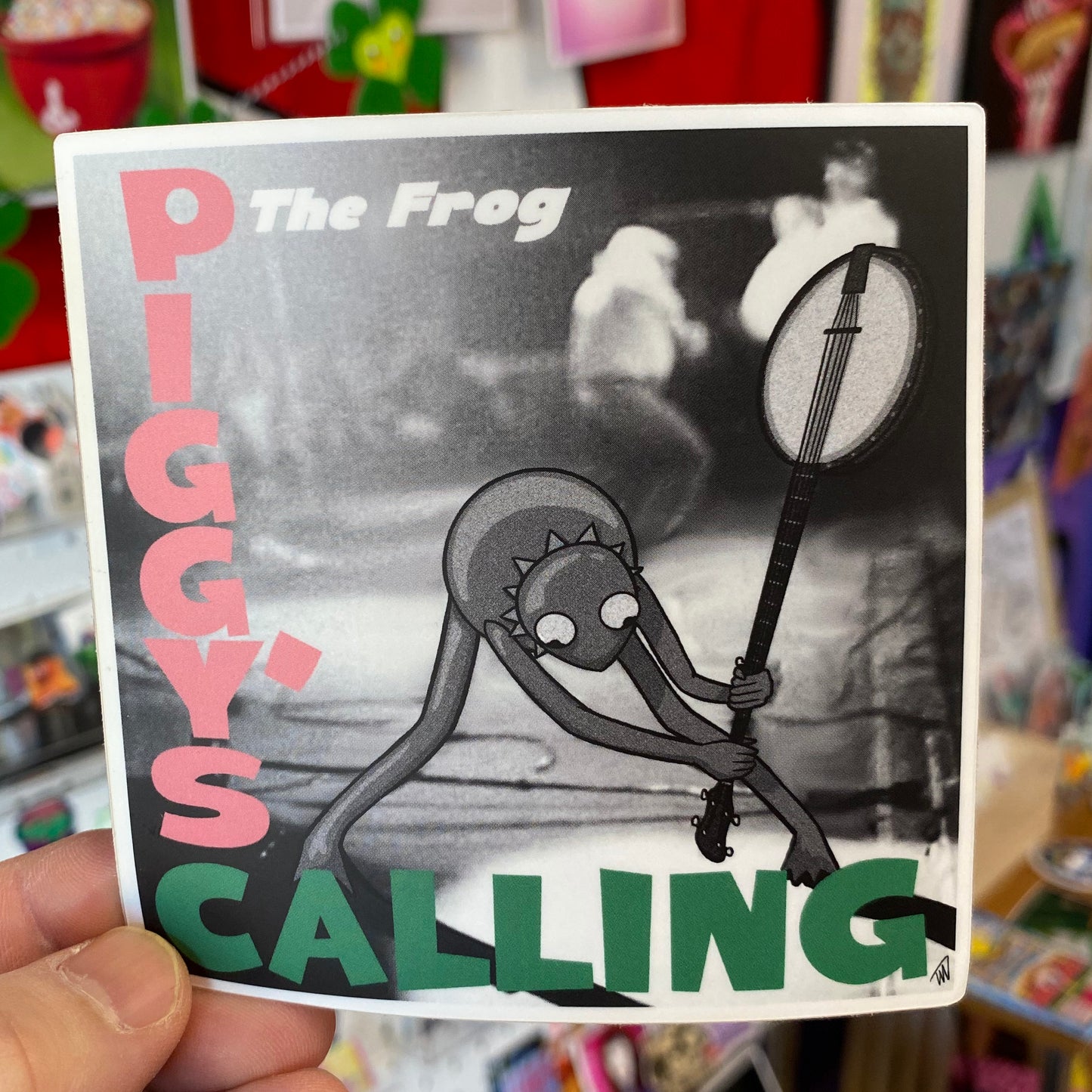 Piggy Calling | Sticker
