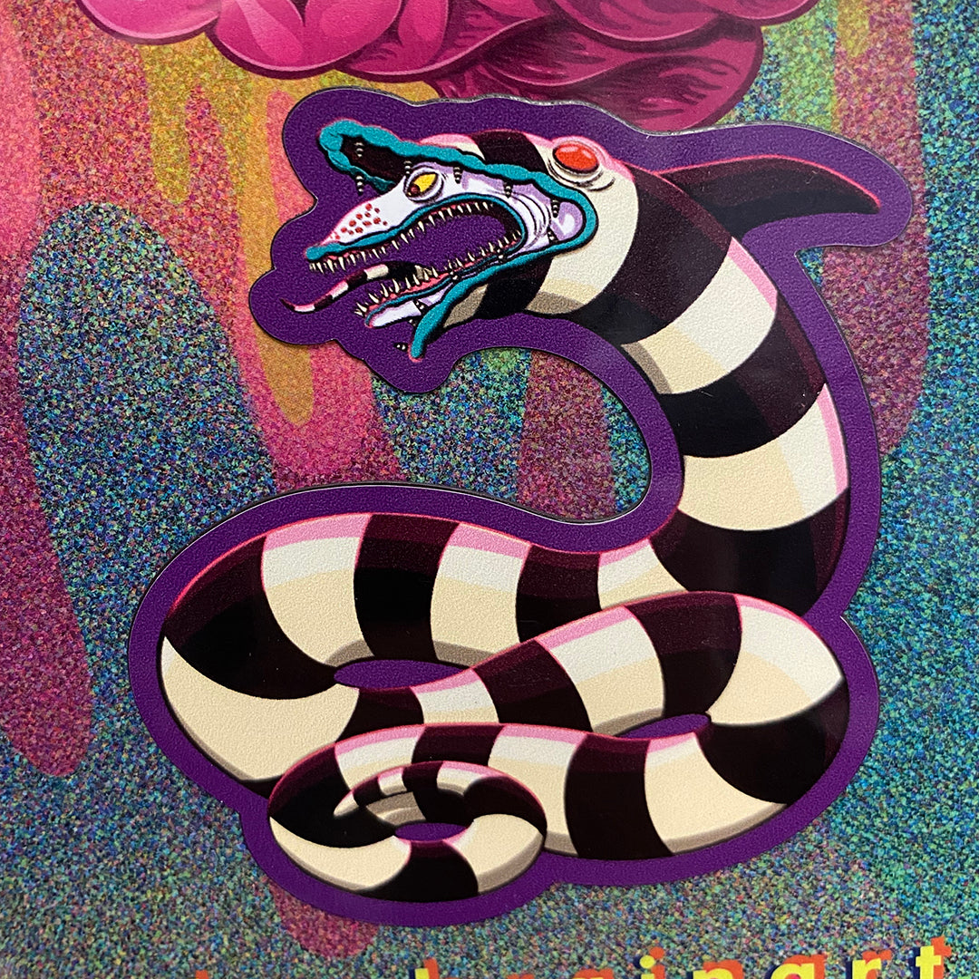 Beetlejuice Sandworm | Magnet