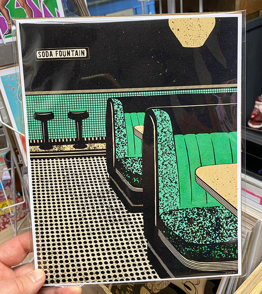 Soda Fountain |  8x10 Print