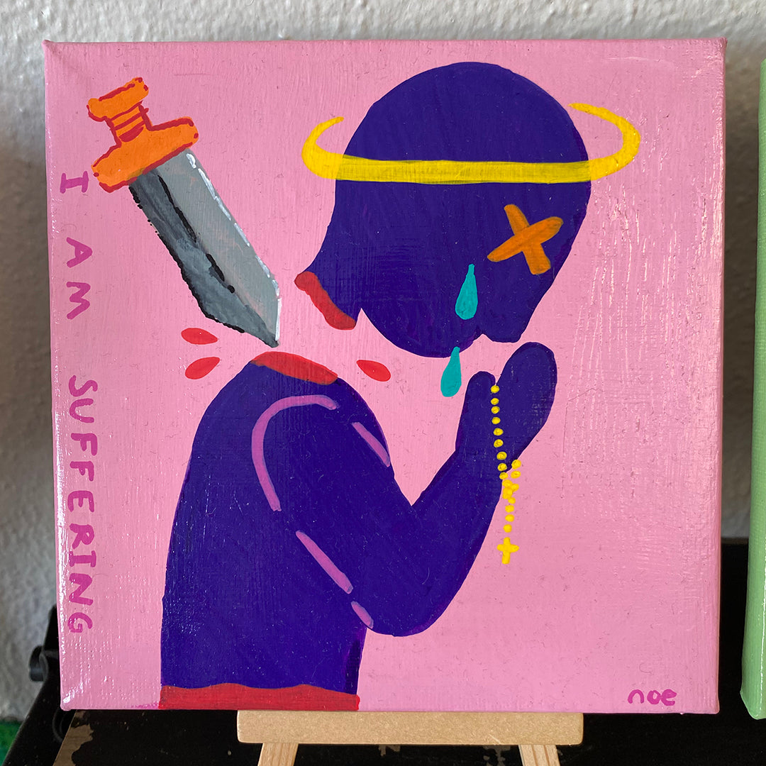 "I Am Suffering; I Am Loved" Set | Original Paintings