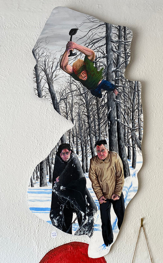 Sopranos Pine Barrens | Original Painting