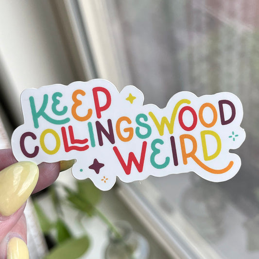 Keep Collingswood Weird | Vinyl Sticker