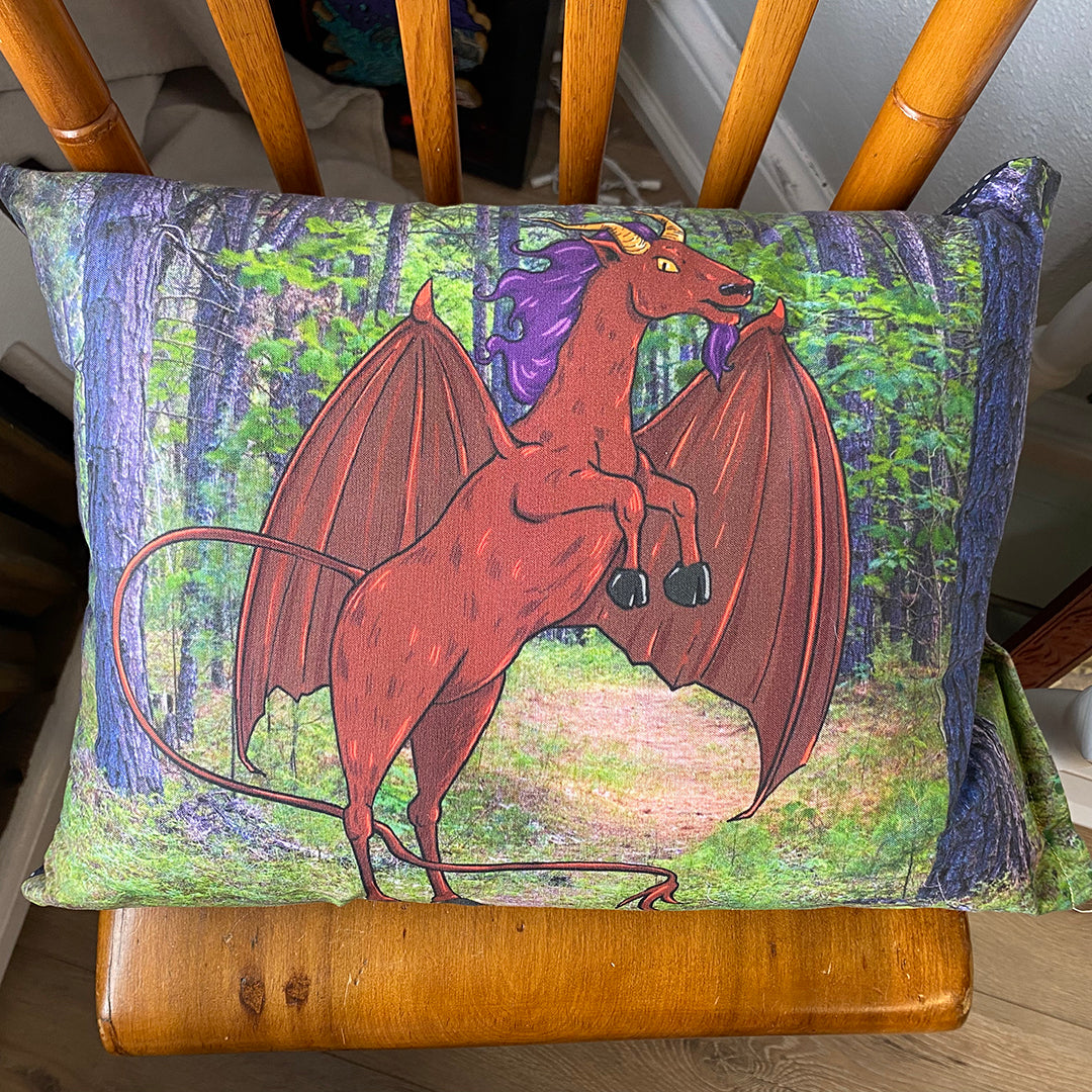 Jersey Devil | Handmade Pillow
