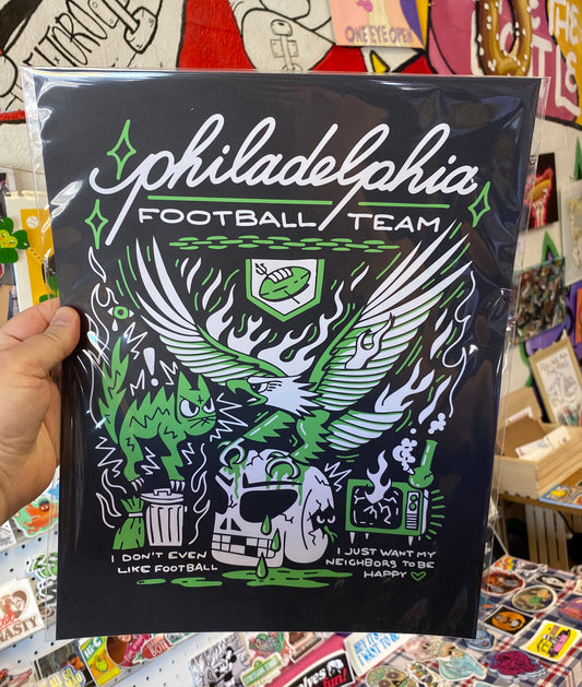 Philadelphia Football Team | 11x14 Print