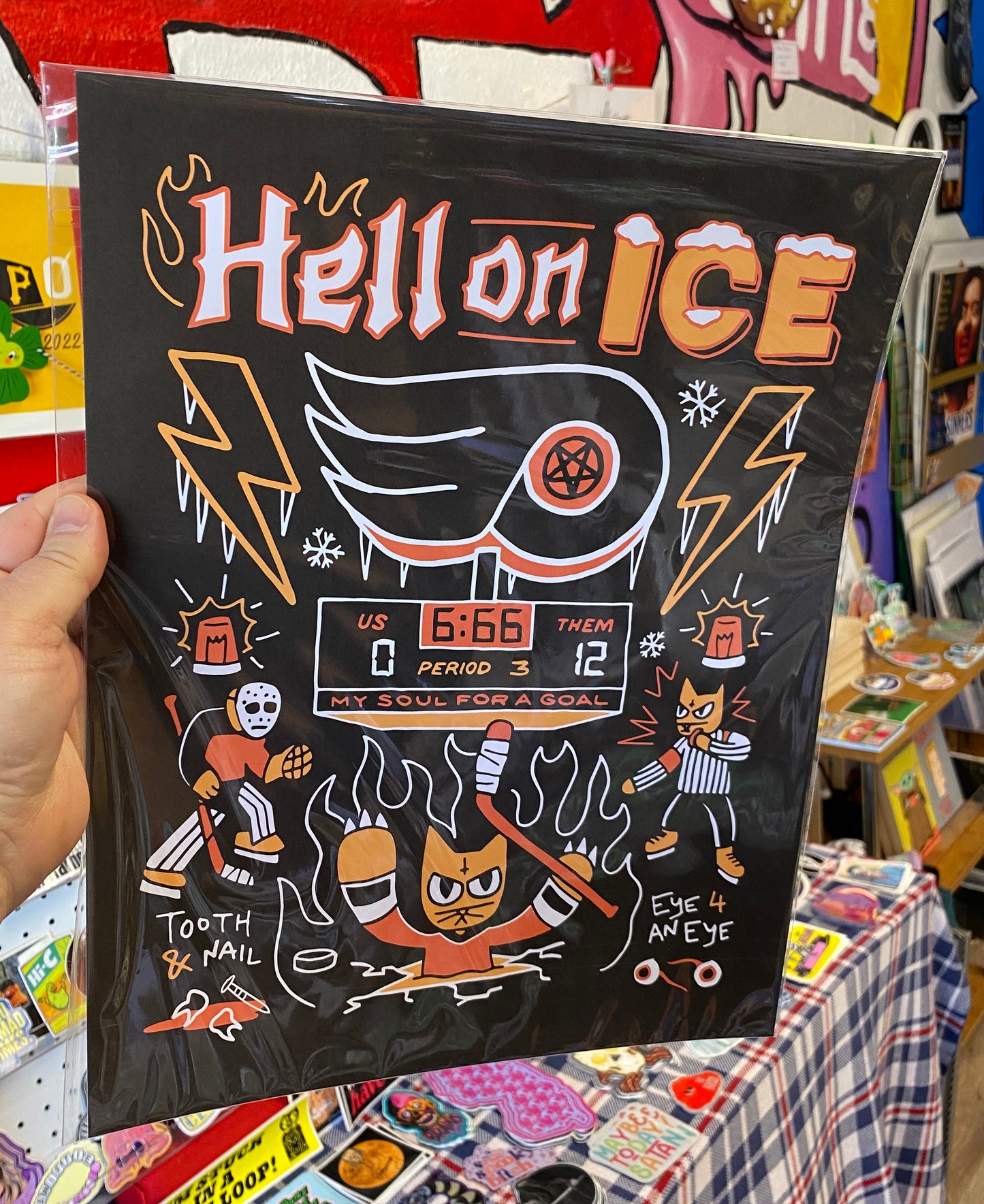 Hell On Ice | 11x14 Print