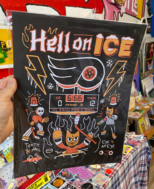 Hell On Ice | 11x14 Print