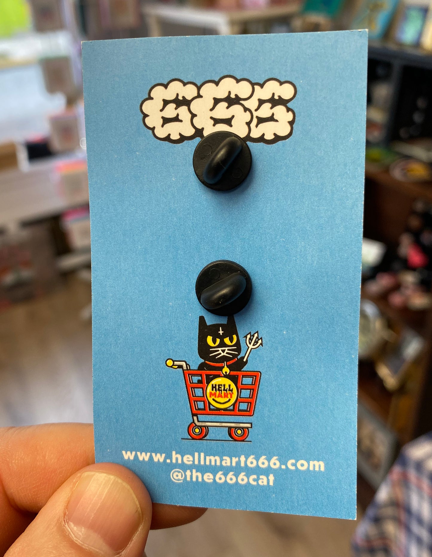 Smile; Hellmart | Enamel Pin