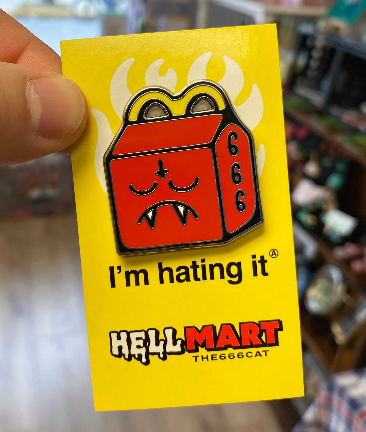 I'm Hating it; Hellmart | Enamel Pin