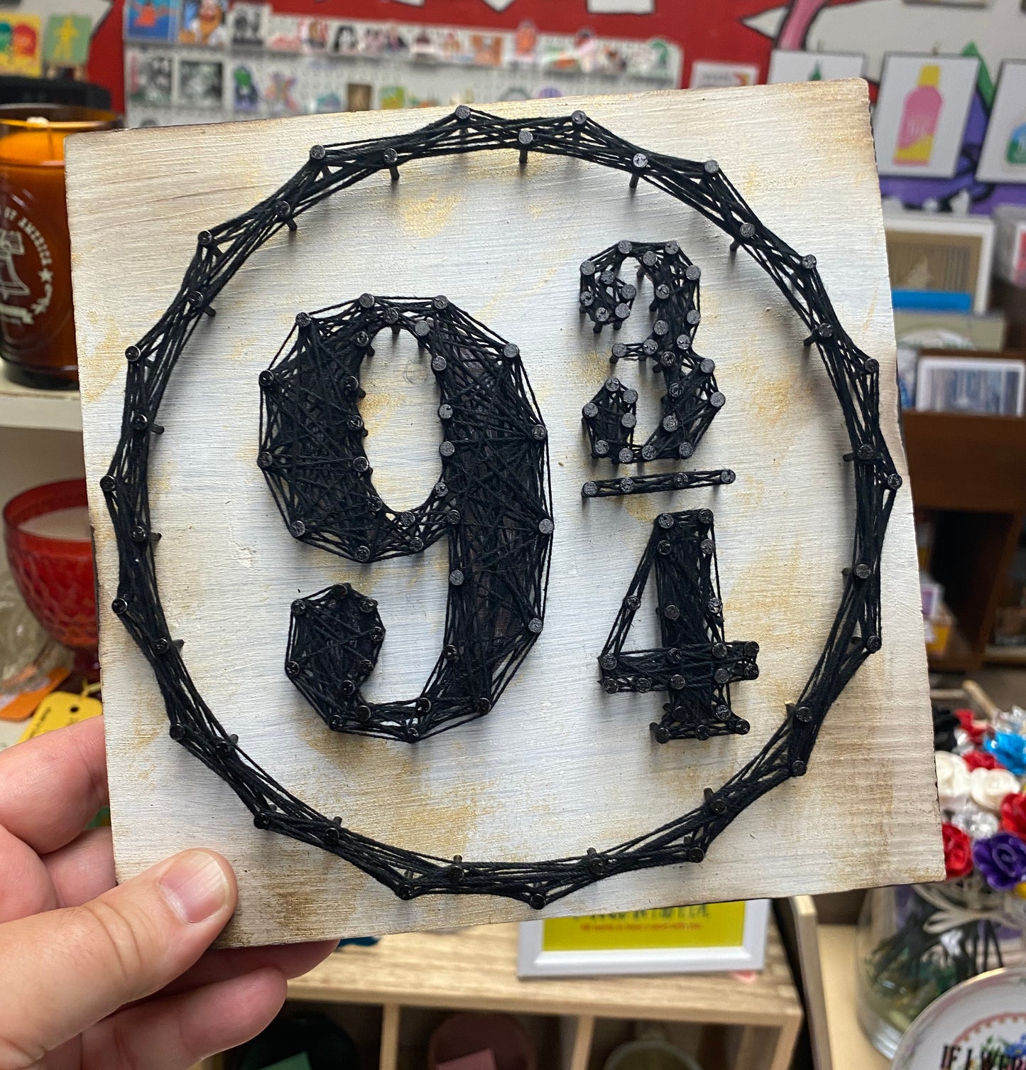 Platform 9¾  | String Art by Wood & Hope Studios