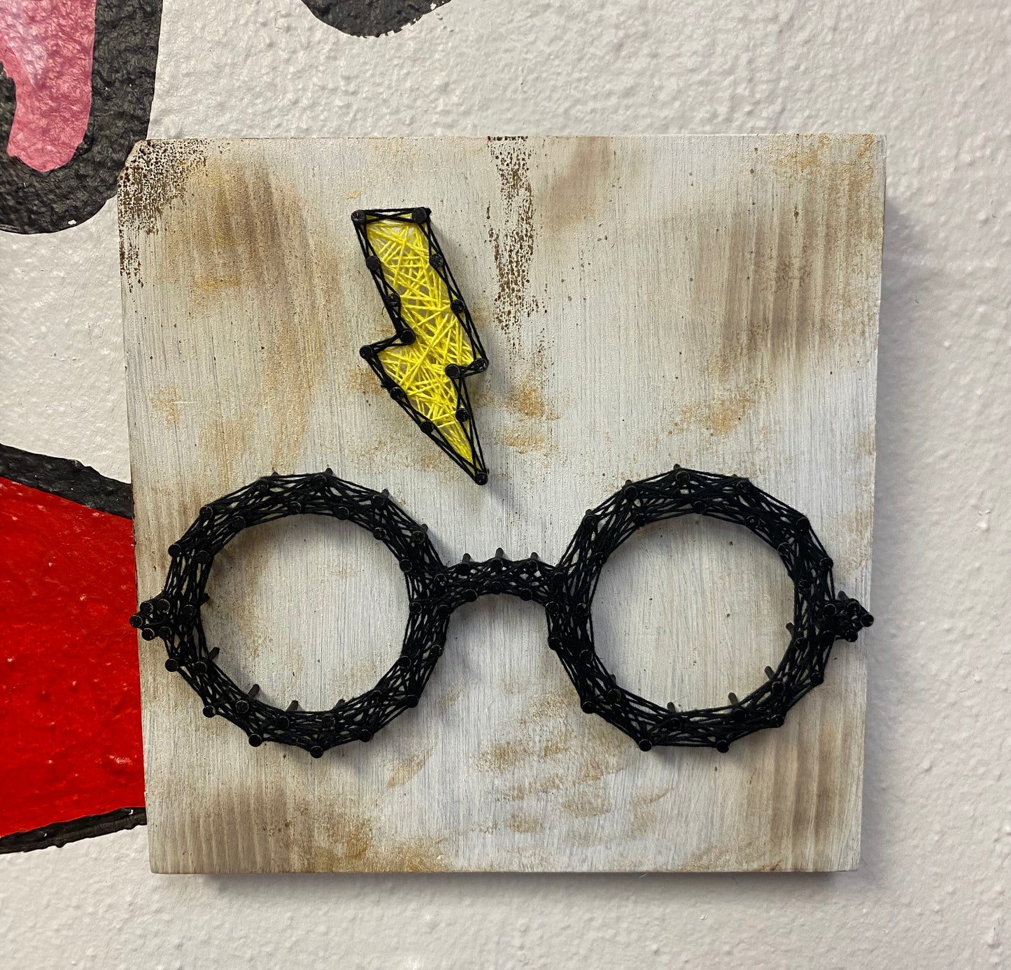 Harry's Glasses | String Art by Wood & Hope Studios