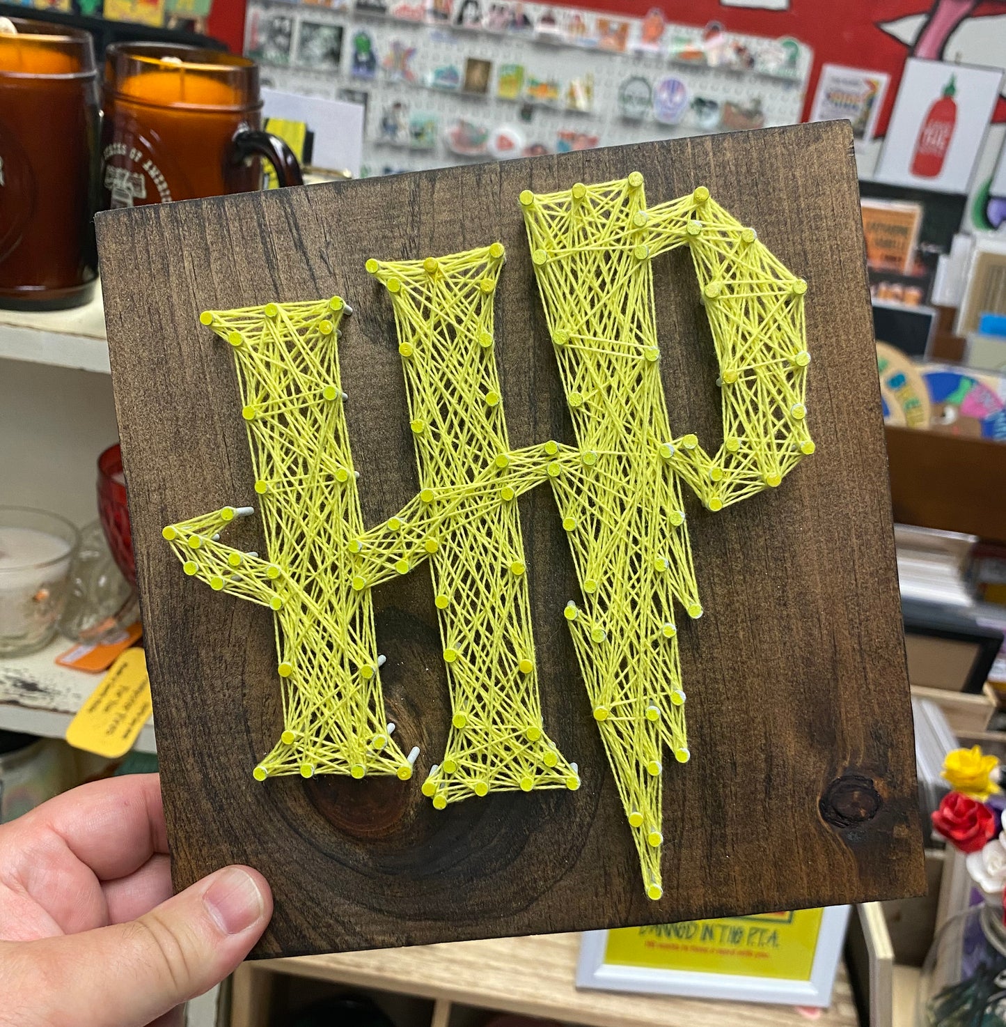 HP | String Art by Wood & Hope Studios